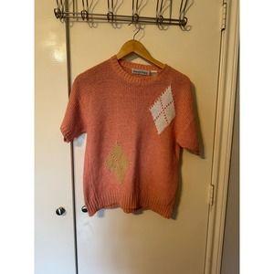 Vintage Short Sleeve Sweater
